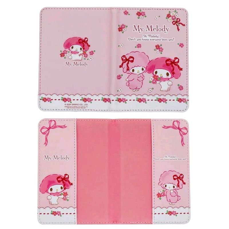 กระเป๋าใส่พาสปอร์ต Passport Holder จากแบรนด์ SANRIO ของแท้100% พร้อมส่ง