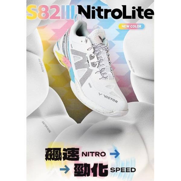 รองเท้าแบดมินตัน VICTOR S82III NITROLITE