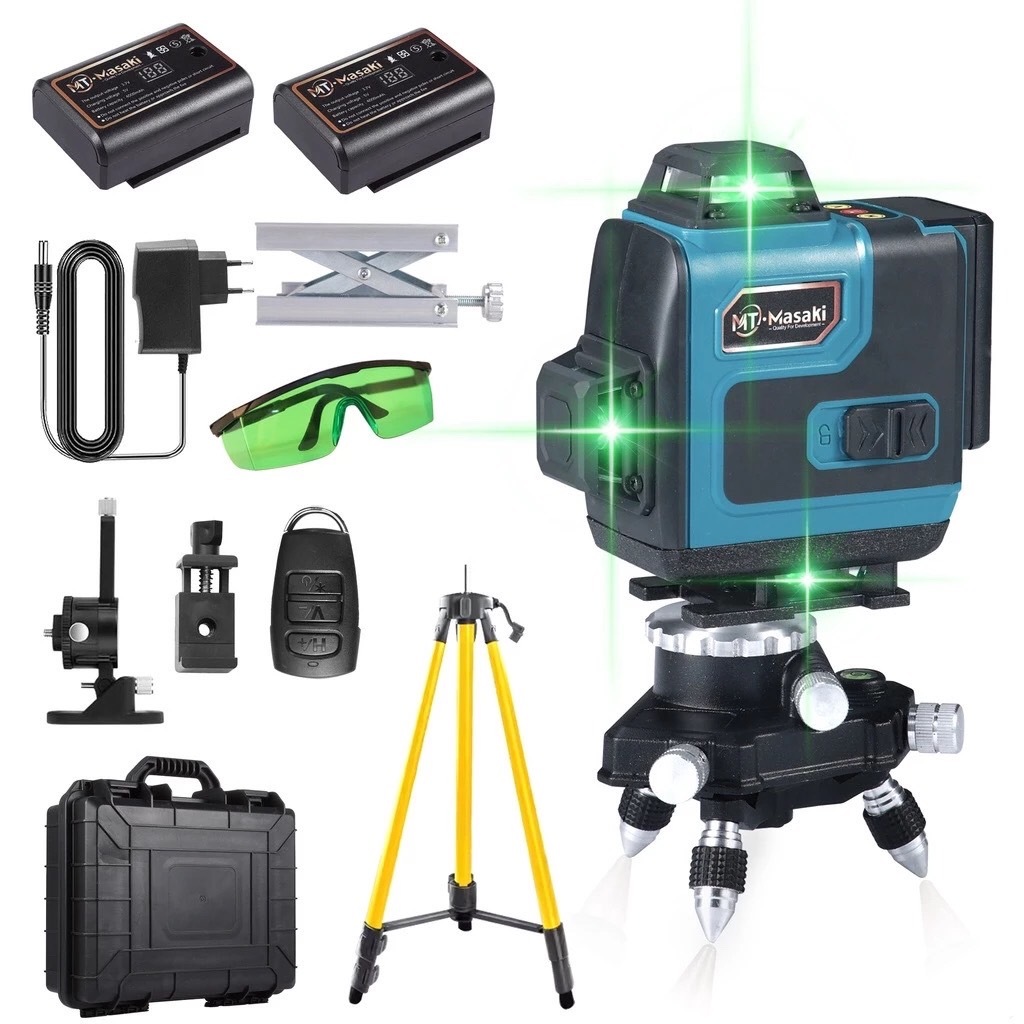 MASAKI เลเซอร์สีเขียวระดับ 16 เลเซอร์สีเขียว4Dปรับระดับได้เอง MT-6500T