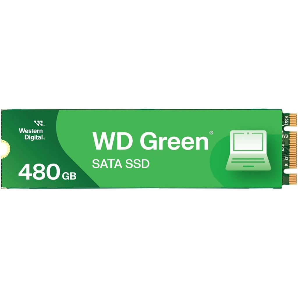 480GB SSD WD GREEN - SATA M.2 2280 WDS480G3G0B