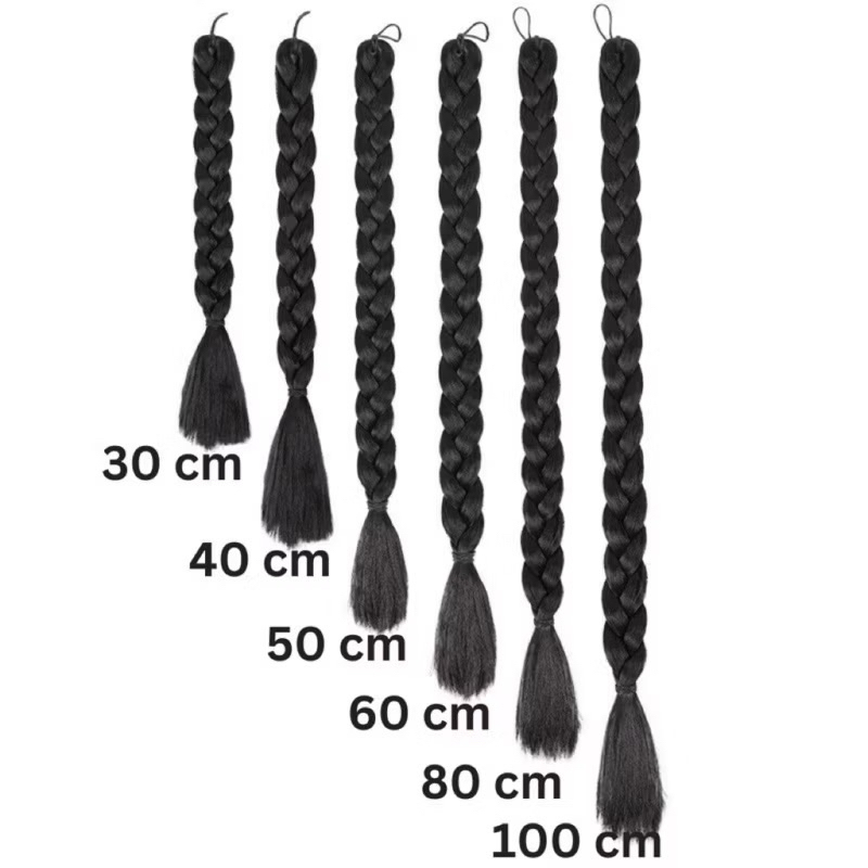 เปียผมปลอม ความยาว 120 cm ขึ้นไป