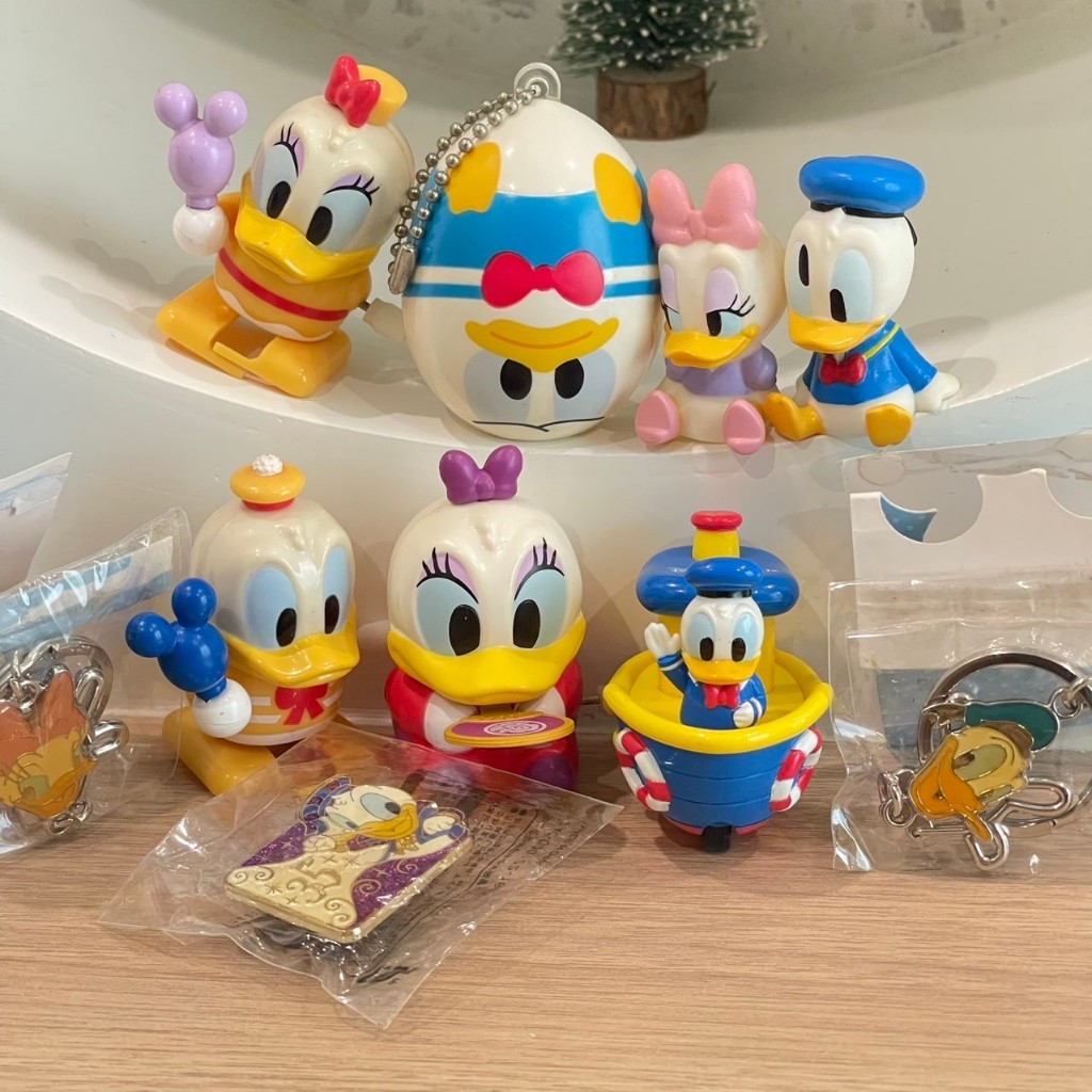 รวมโดนัลดั๊ก ดิสนีย์ Donald Duck Disney สิทธิ์แท้ ของสะสมมือสองญี่ปุ่น Set8