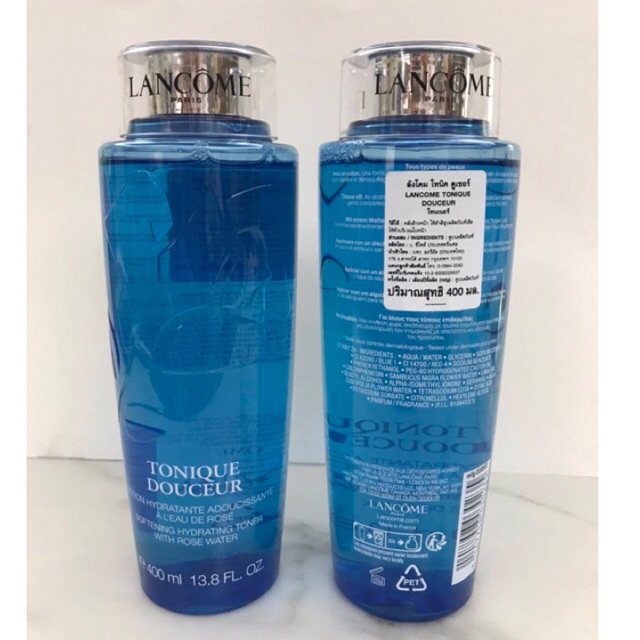 โทนเนอร์ Lancome Tonique Douceur Softening Hydrating Toner  400 ml