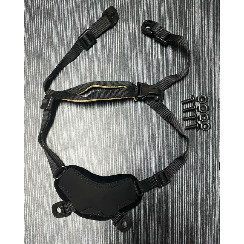 สายรัดคางหมวกยุทธวิธี สีดำ FMA