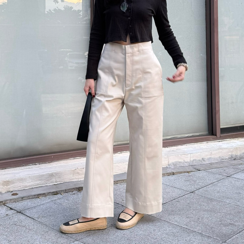 BAYDAY | Cropped Wide Leg Pants