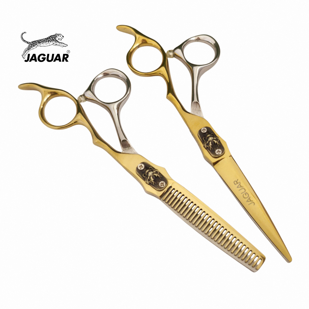 ถูก/แท้ Jaguar 1คู่ กรรไกรตัดผมจากัวร์ ขนาด 6 นิ้ว