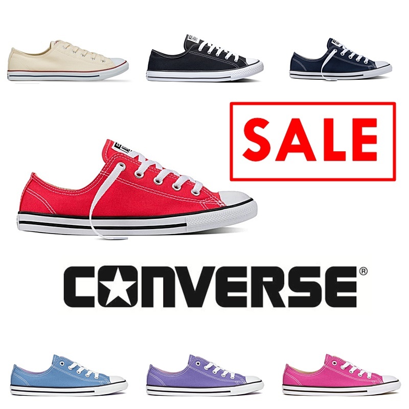 Converse All Star Dainty พื้นบาง Made in Thailand ไม่ผลิตแล้ว อาจมีตำหนิบ้างจากการเก็บในสต็อก