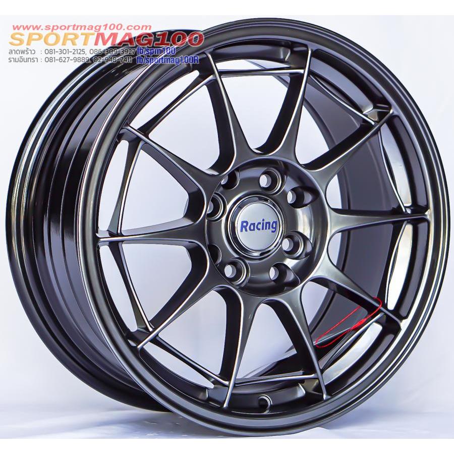 ล้อแม็กใหม่ FlowForming NT03 4รู100/114 ET35 ไฮเปอร์แบล็ค 7-15นิ้ว(ราคา 4วง)