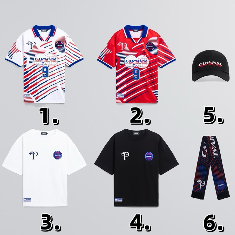 [พร้อมส่ง แท้ ] Carnival x Over The Pitch
