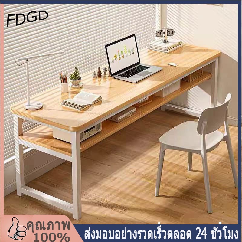 FDGDโต๊ะทำงาน อ่านหนังสือ วางคอม สไตล์มินิมอล มี, ตาราง, โต๊ะรับประทานอาหาร, ตารางที่ใช้งานได้หลายตารางเวลา 80/160cm2