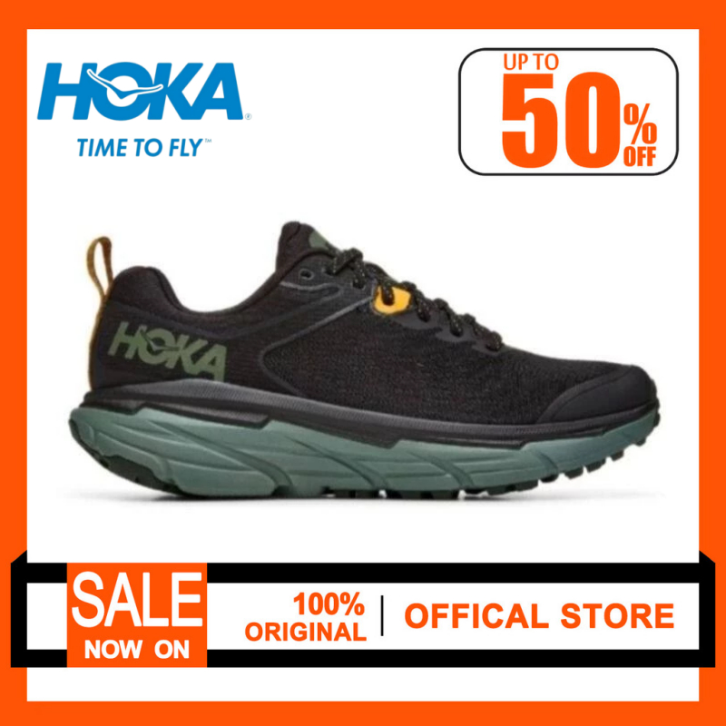 (ของแท้ 100%)Hoka ATR 6 Black Thyme running Shoes for Men Sneakers