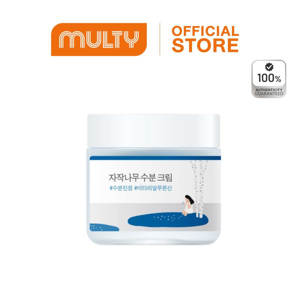 Round Lab Birch Juice Moisturizing Cream 80 ml. มอยซ์เจอไรเซอร์ เนื้อครีม
