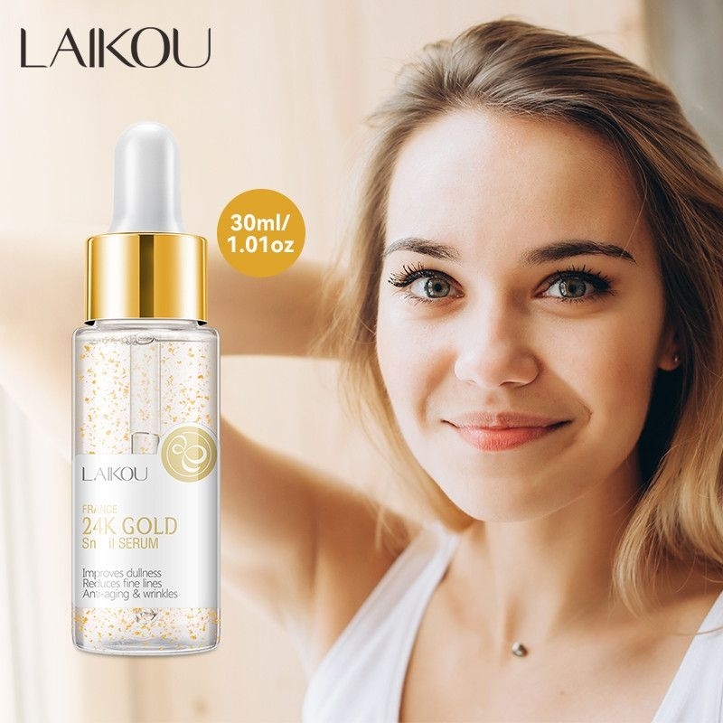 Laikou 24K Gold Snail Face Serum ขนาด 30 มล. ด่วน จำนวนจำกัด