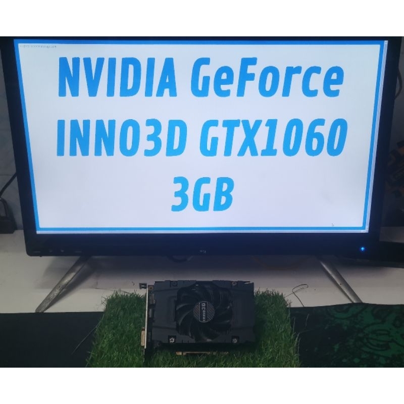 การ์ดจอ​ NVIDIA​ GeForce​ INNO3D GTX1060 3GB (มือ2)​