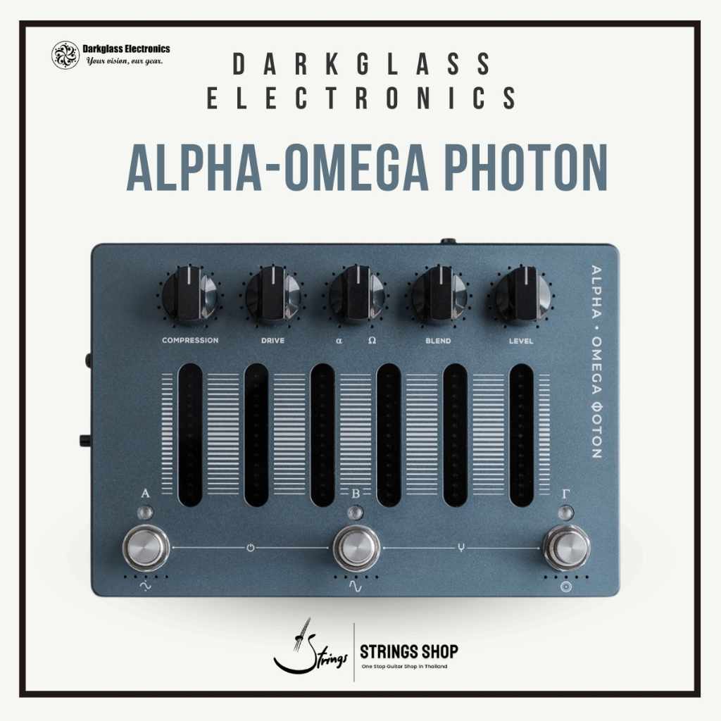 เอฟเฟคเบส Darkglass Alpha Omega Photon Bass Distortion Pedal