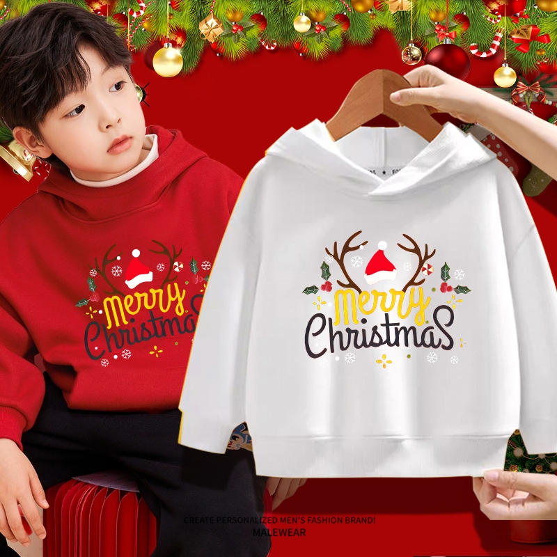 E1012เสื้อยืดเด็กฮู้ดแขนยาว.ผ้านุ่นใส่สบายทั้งเด็กชายกับเด็กหญิง