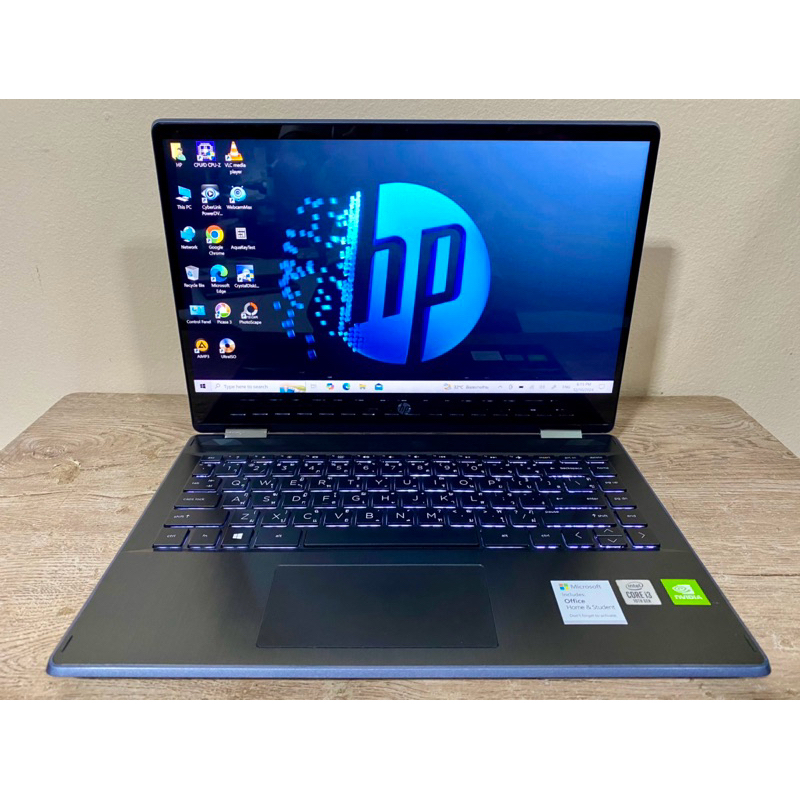 ขาย โน๊ตบุ๊ค HP Pavilion x360 14-dh1059TX intel Core i3-10110U CPU 2.59 GHz RAM 8 GB SSD 512 GB