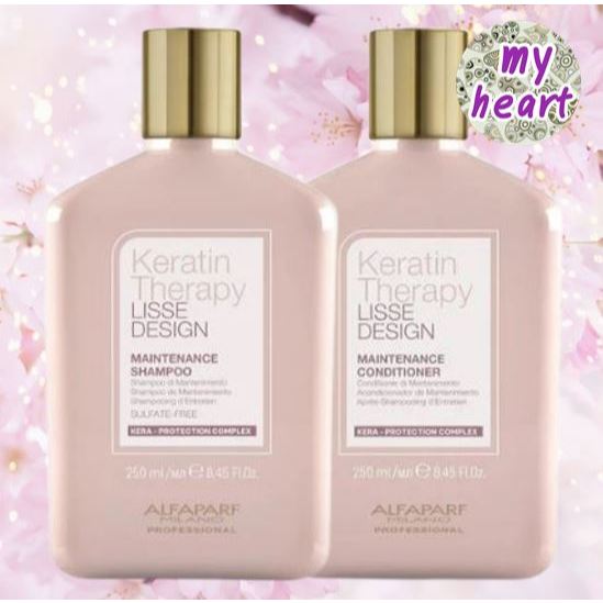 Alfaparf Keratin Therapy Maintenance Shampoo/Conditioner/Keratin Refill เคราตินบำรุงรักษาเส้นผม