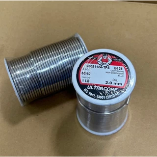 ตะกั่วบัดกรี ขนาด 2 มม. น้ำหนัก 1 ปอนด์ ฉลาก Ultracore