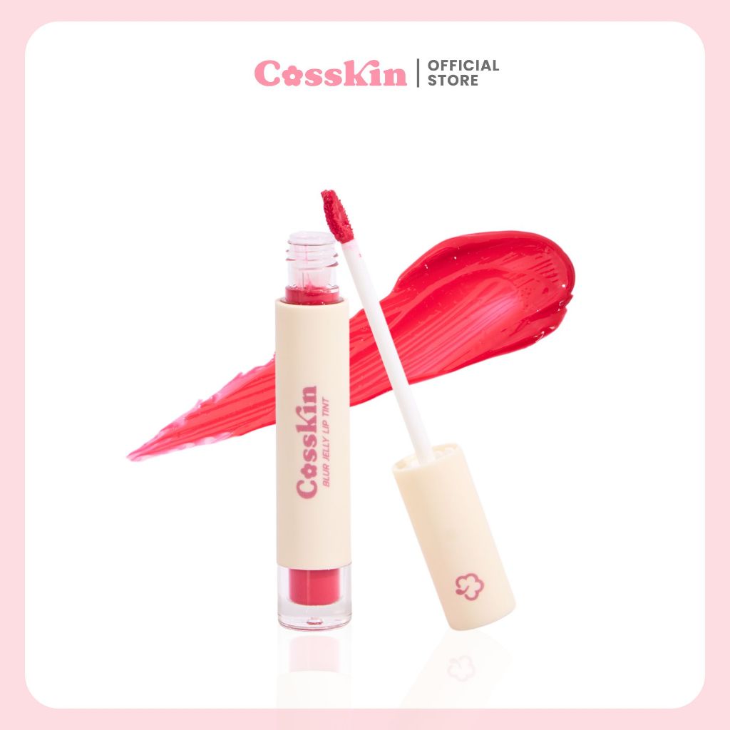 COSSKIN BLUR JELLY LIP TINT - 03 BABE | ลิปทินต์คอสสกิน เนื้อเจลลี่ฉ่ำวาว สีชัด ติดทน 2.5g