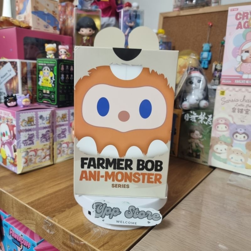 💖พร้อมส่ง💖 พวงกุญแจลุงบ๊อบ Farmer bob (ชก.) - กล่องบุบ