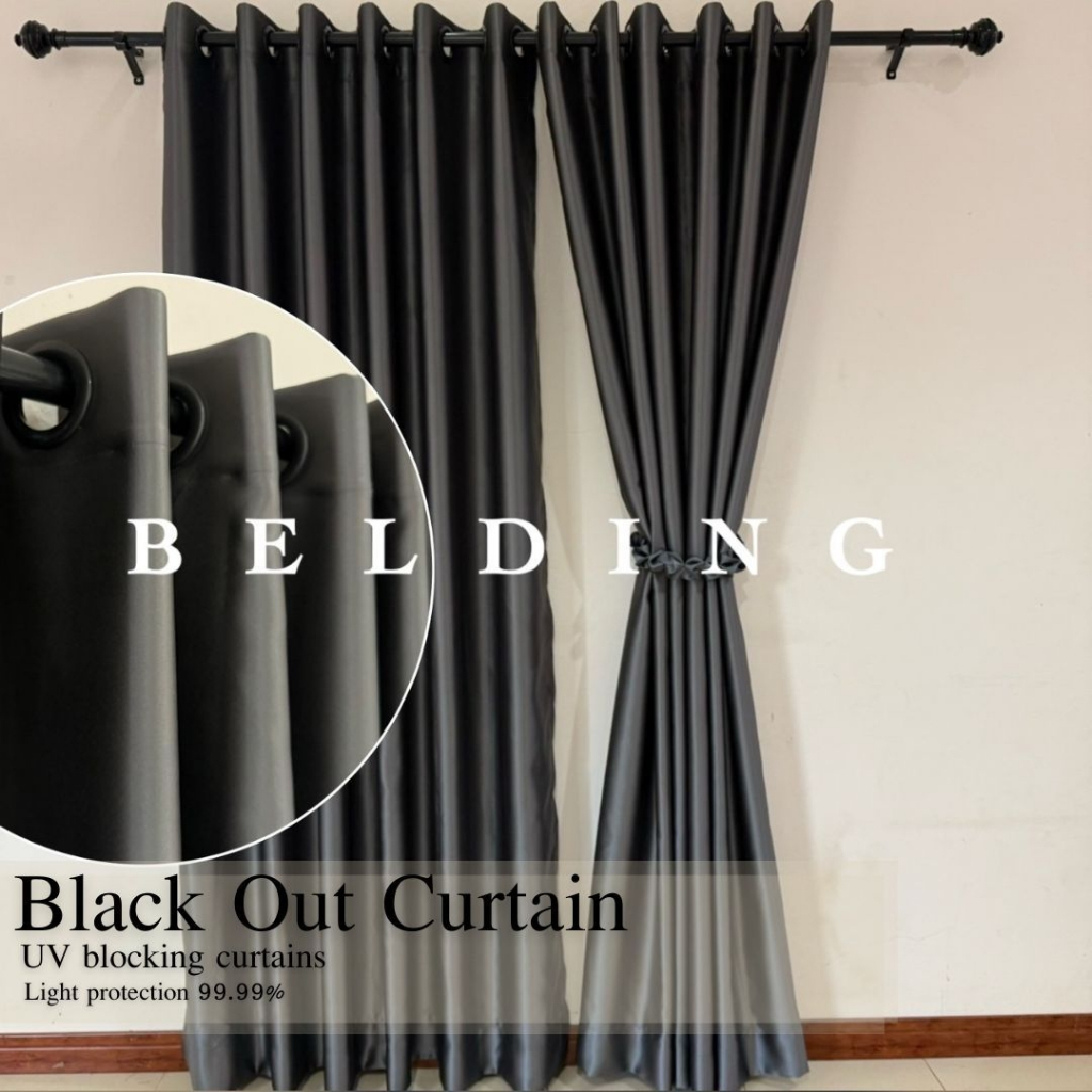 ผ้าม่าน ไม่มีรอยต่อ ผ้าม่าน2.5เมตร Curtain 2.5 meters Curtain height 3.2 ม่านสั่งตัด