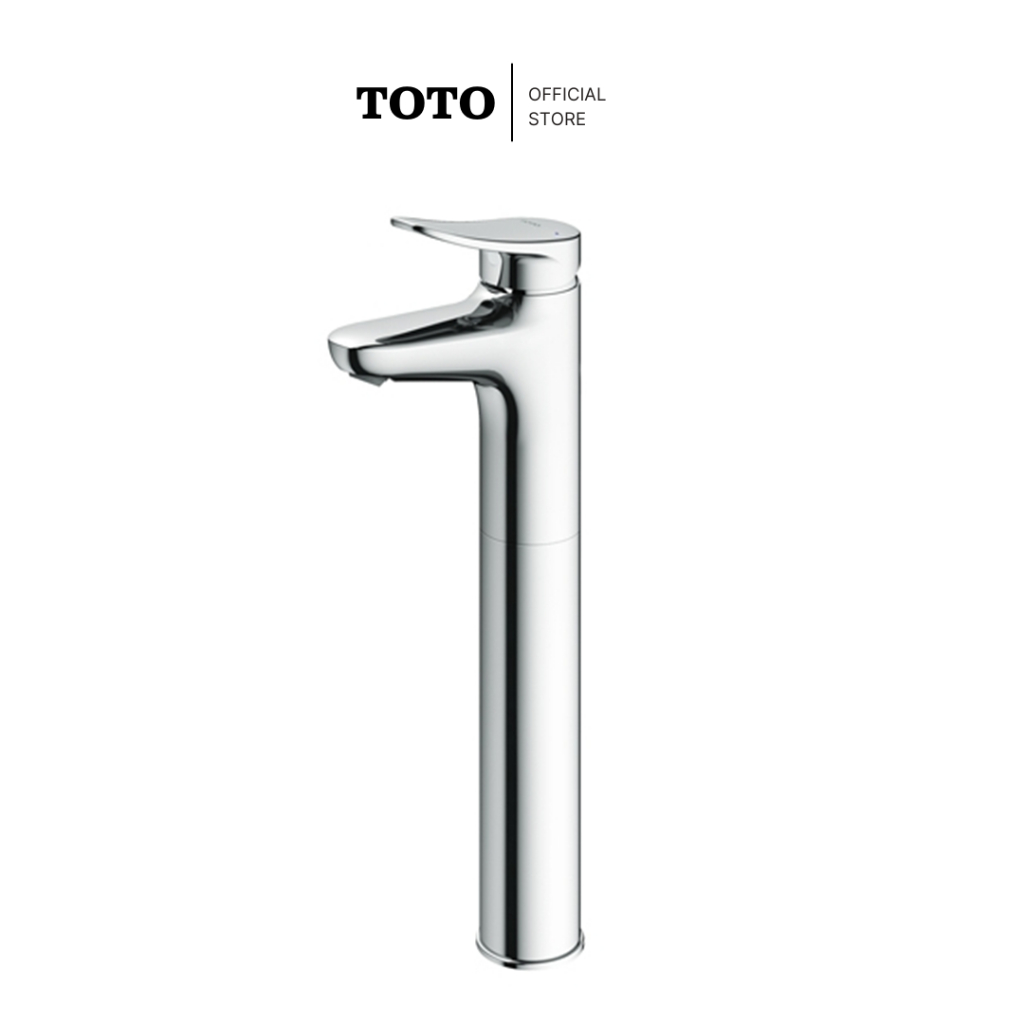 TOTO TLS04307T ก๊อกผสมอ่างล้างหน้าแบบก้านโยกทรงสูงไม่รวมสะดือป๊อปอัพ