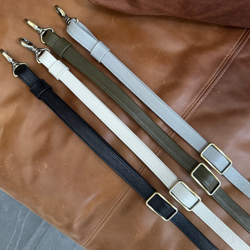 สายสะพายหนังวัวแท้ทั้งเส้น ขนาดกว้าง 2cm Crossbody Leather Strap (Hatsukoi Bag)