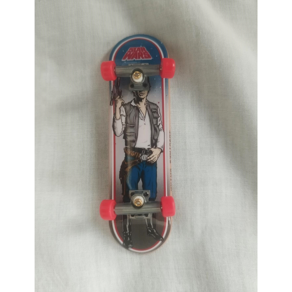 Star Wars Han Solo Santa Cruz Tech Deck ฟิงเกอร์บอร์ดสเก็ตบอร์ด 2/7 มือสองสภาพดีมาก นำเข้าจากญี่ปุ่น