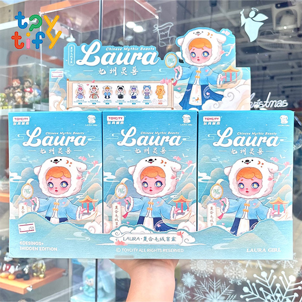 (ยกBox) พร้อมส่ง!! [พวงกุญแจ] Laura Chinese Mythic Beast Series-Plush Toycity มีหน้าร้าน