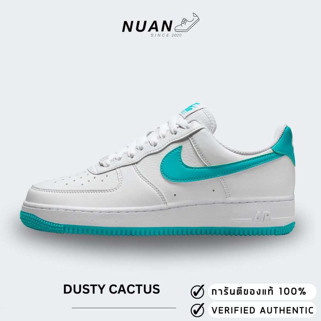 Wmns Nike Air Force 1’07 Next Nature "Dusty Cactus" DV3808-107 การันตี ของเเท้ 100% รองเท้าผ้าใบ รองเท้าลำลองผู้หญิง