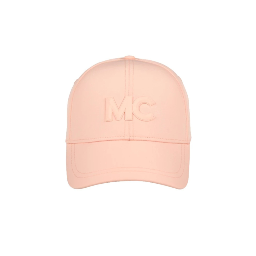 (Free Gift) Mc JEANS หมวกแก็ป หมวก mc แท้ สียีนส์เข้ม ทรงสวย ปรับไซส์ได้ แมชท์ง่ายกับทุกลุค สีชมพูพิช