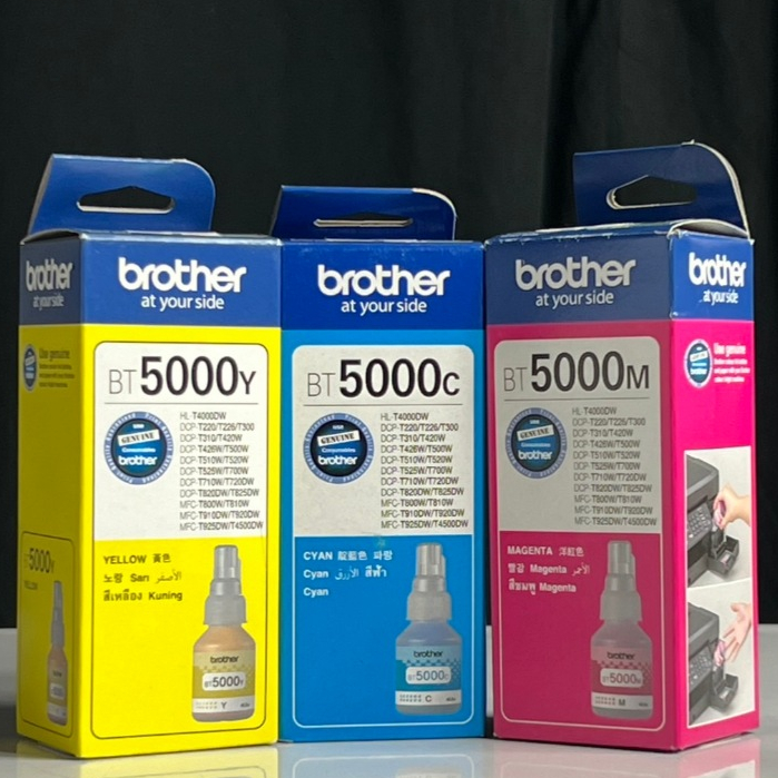 Brother หมึกเติม BT-5000M / BT-5000C/ BT-5000Y (48.8 ml.)