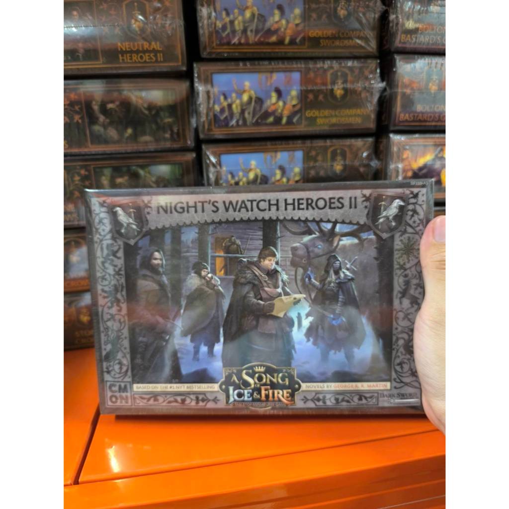 A SONG OF ICE & FIRE: NIGHT'S WATCH HEROES 2 (EN/SCN) - A Song of Ice & Fire Tabletop Miniature Game