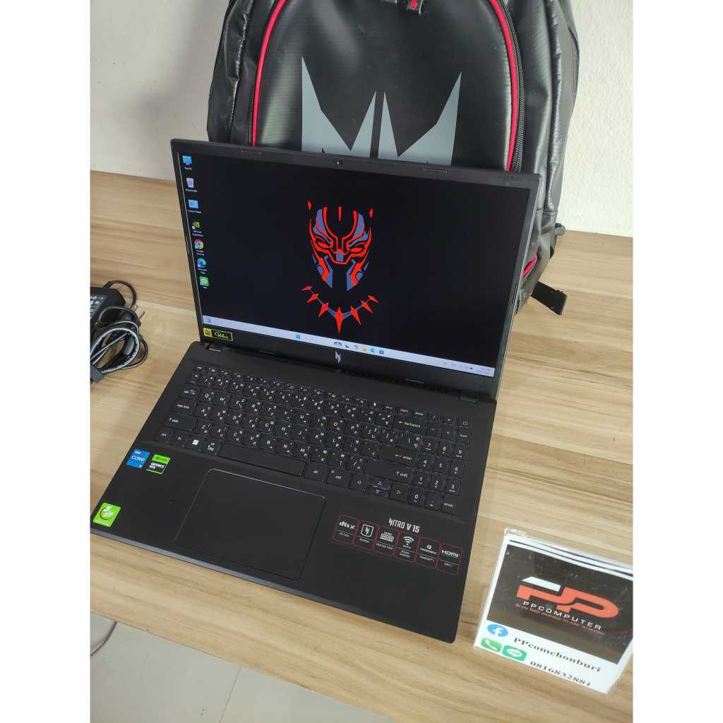 💻 โน๊ตบุ๊ค Acer nitro V15 RTX4050 ram 32 เล่นเกมส์แรงๆ