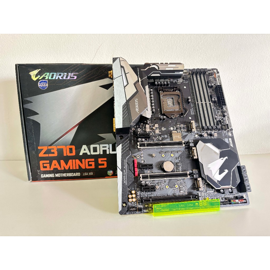 GIGABYTE Z370 AORUS Gaming 5 ครบกล่อง