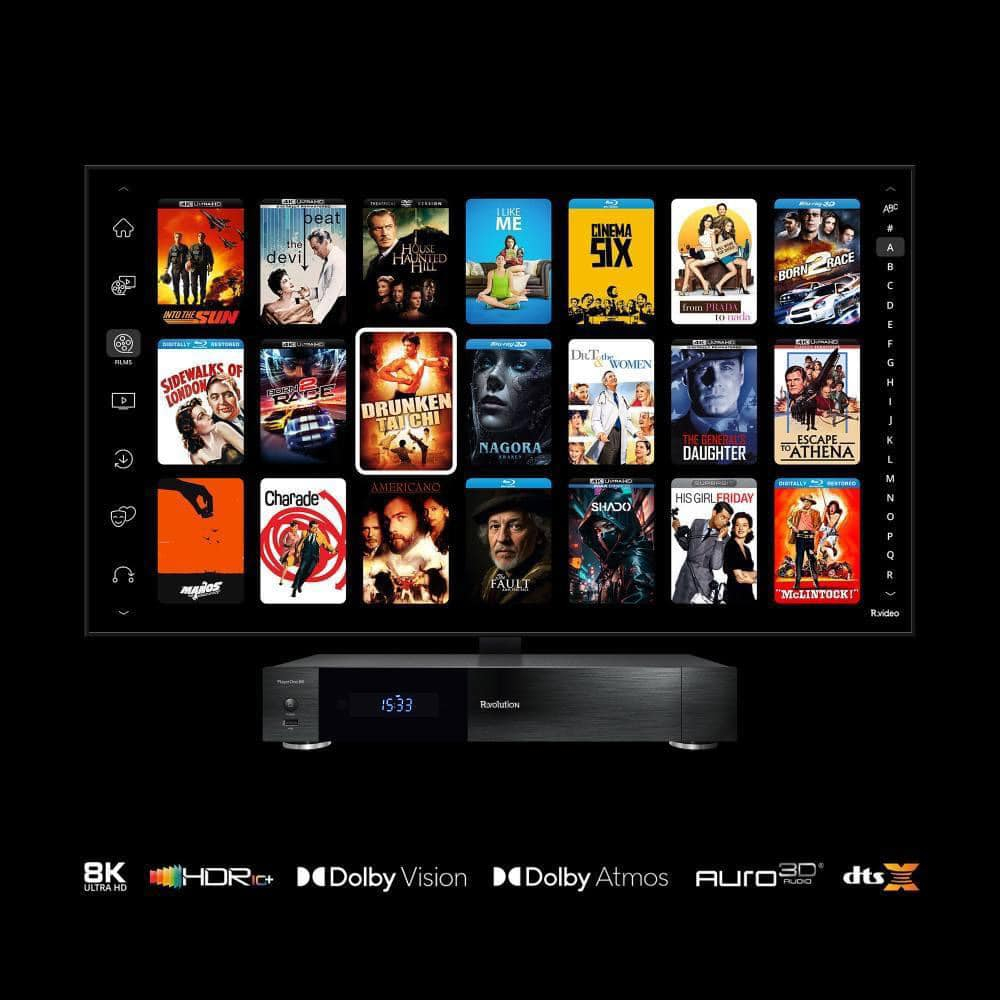 R_volution PlayerOne 8K UHD Media Player