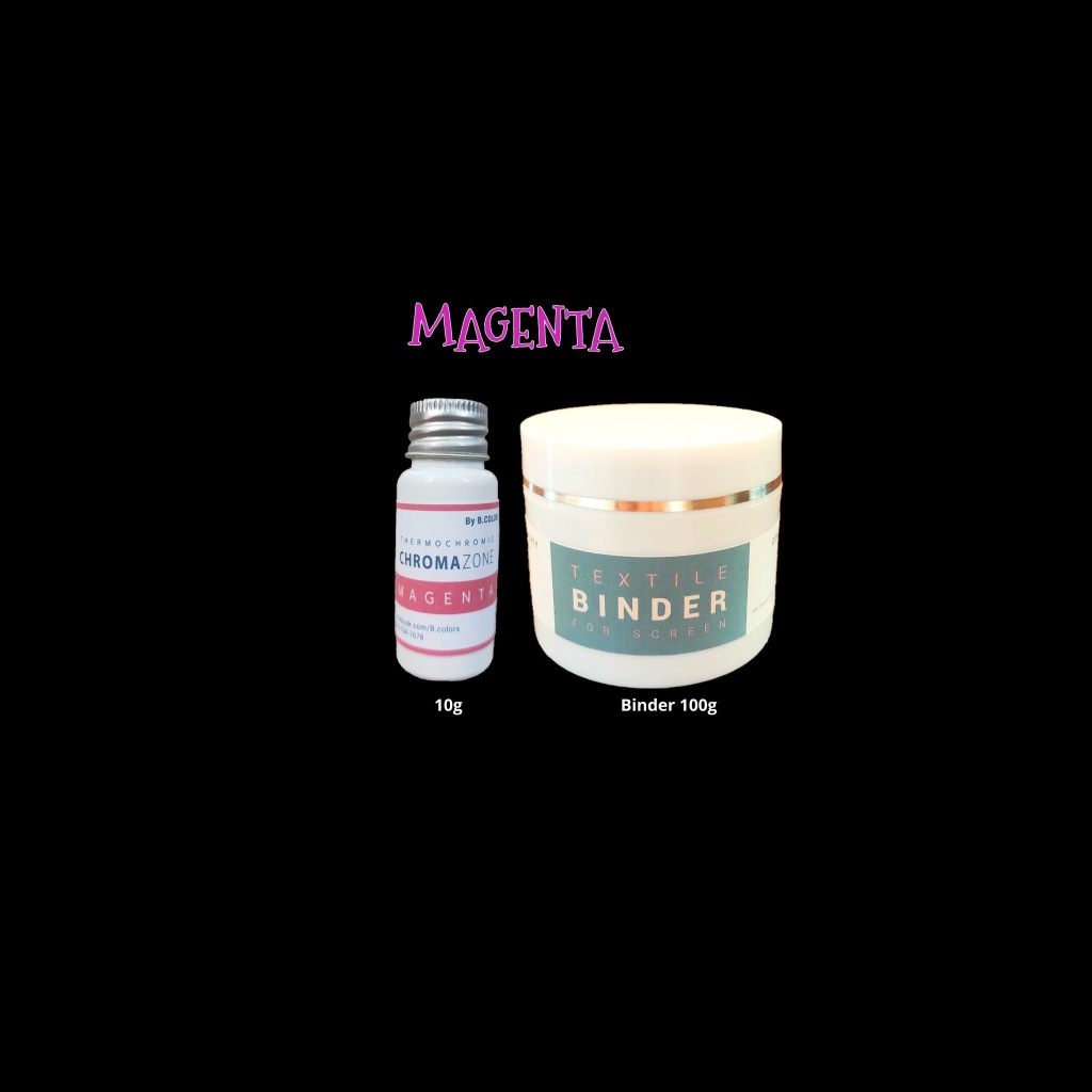 BCOLORS Magenta สีเปลี่ยนตามอุณหภูมิ(Thermochromic) ชมพู เป็น ไม่มีสี / No color เป็น Magenta