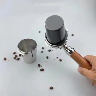ถ้วยโดสกาแฟ สแตนเลส Dosing cup กระบอกโดส ตวงเมล็ดกาแฟ รองผงกาแฟไม่ให้หก อุปกรณ์ชงกาแฟ