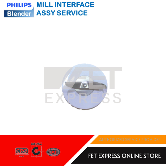 MILL INTERFACE ใบมีดโถปั่นแห้งPHILIPS อะไหล่แท้สำหรับเครื่องปั่นPHILIPS รุ่น HR2115,2116,2117,2118แล