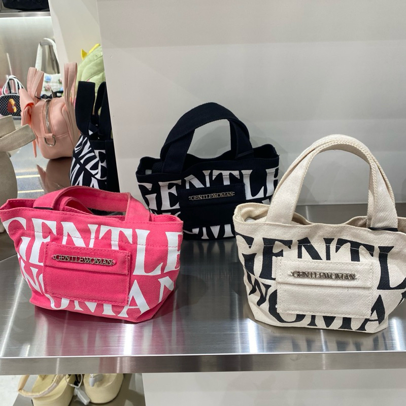 (ใบเล็ก) CHUJUBBY🔥(แถมถุงแบรน)  [ใช้โค้ด 20% ] 550.- /750.- (ใบเล็ก)  GENTLEWOMAN tote small bag