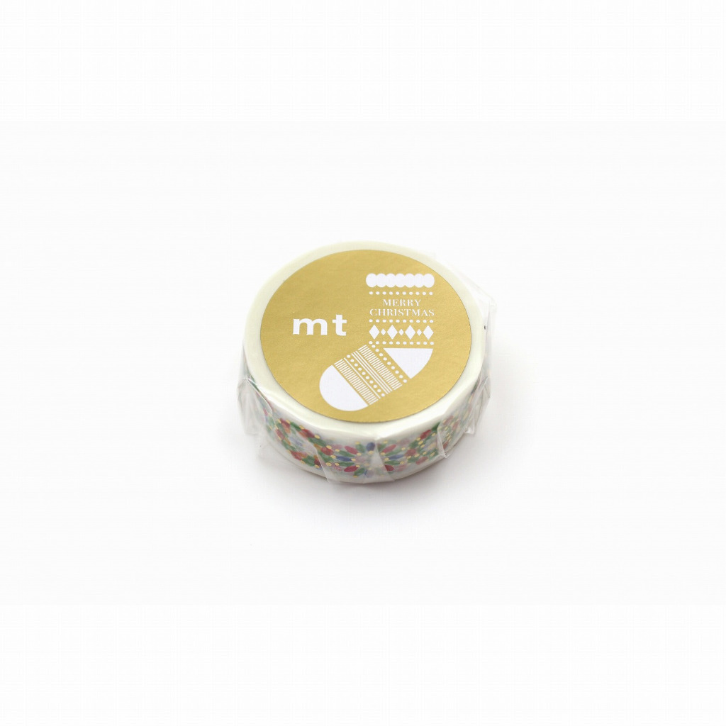 mt Christmas beads 2024 (MTCMAS152) / เทปตกแต่งวาชิ ลาย Christmas beads แบรนด์ mt masking tape