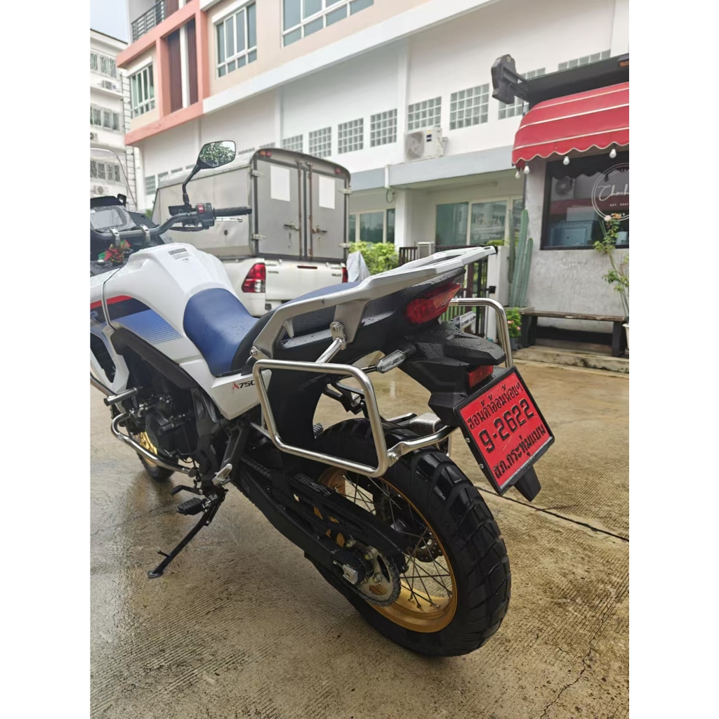 ชุดแร็คHONDA TRANSALP750 ชุดแร็คXL750 แร็คข้างXL750 แร็คท้ายXL750
