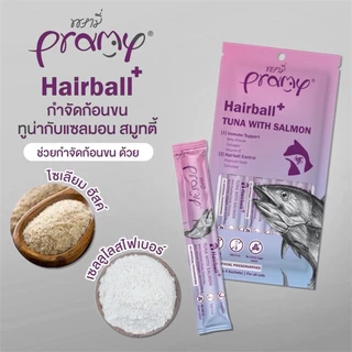 ขนมแมวเลีย Pramy สมูทตี้ ขนาด 14 กรัม แพ็คละ 4 ซอง