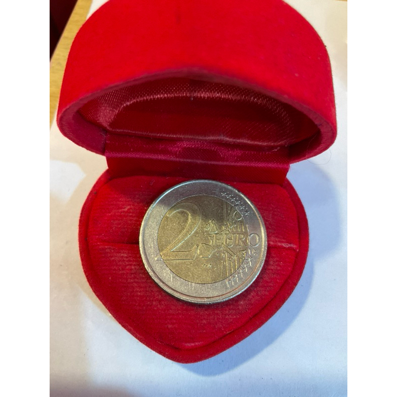 No1214 เหรียญ 2 EURO ปี2002 nederlanden