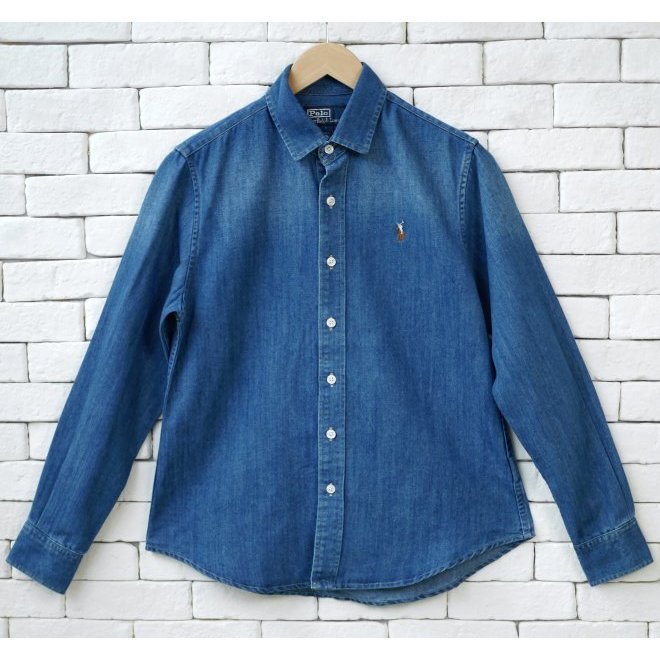 POLO RALPH LAUREN SLIM FIT DENIM SHIRT