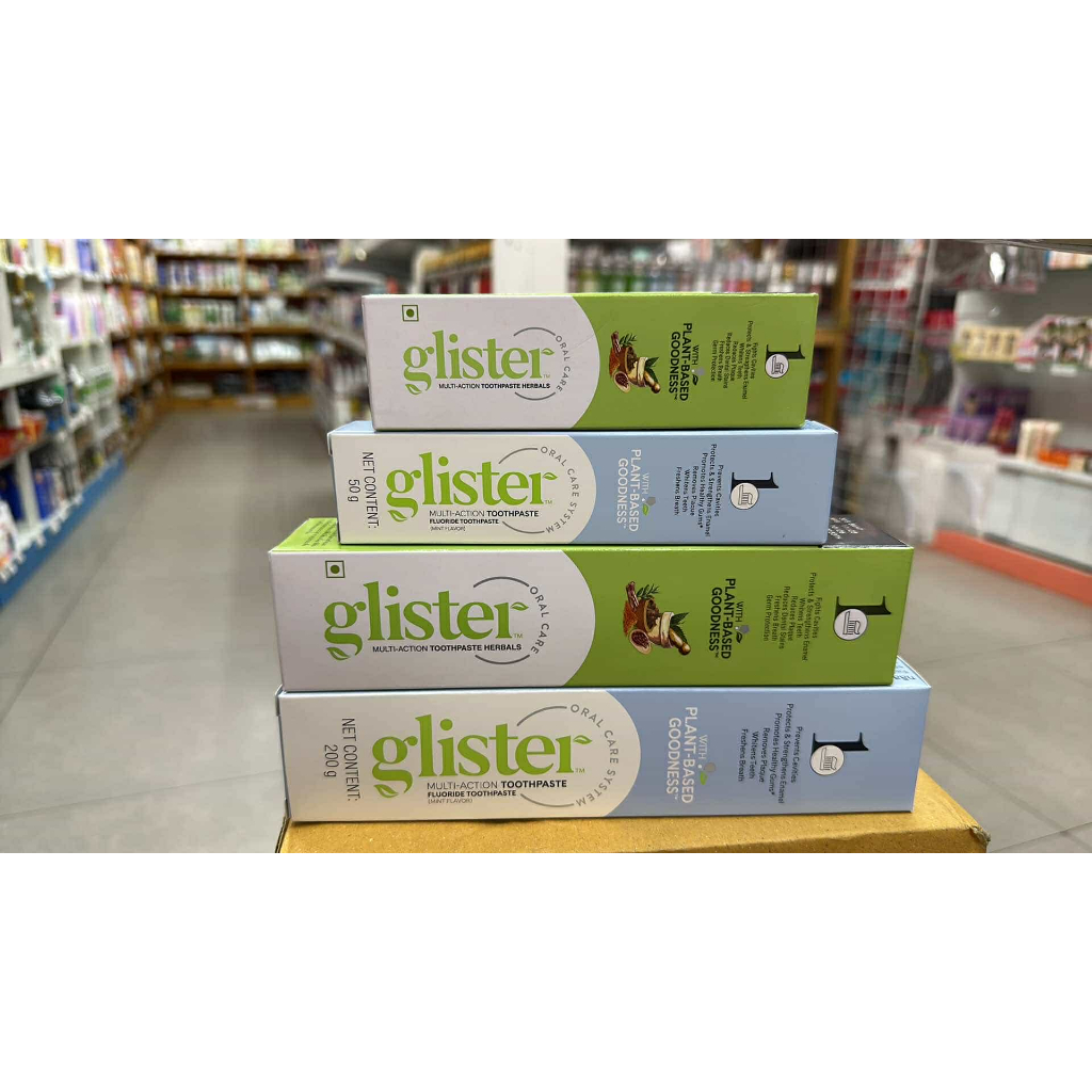 ยาสีฟันแอมเวย์  (✅ของแท้💯 ช็อปไทย-ฉลากภาษาไทย) Glister Amway รสมิ้นท์  สูตรสมุนไพร