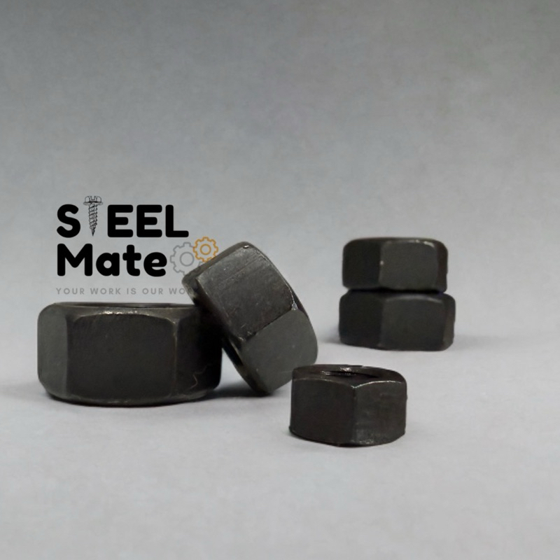 น็อตตัวเมียมิลดำ น็อตเกลียวมิลดำ ขนาด M3-M24 - รูปที่ 2