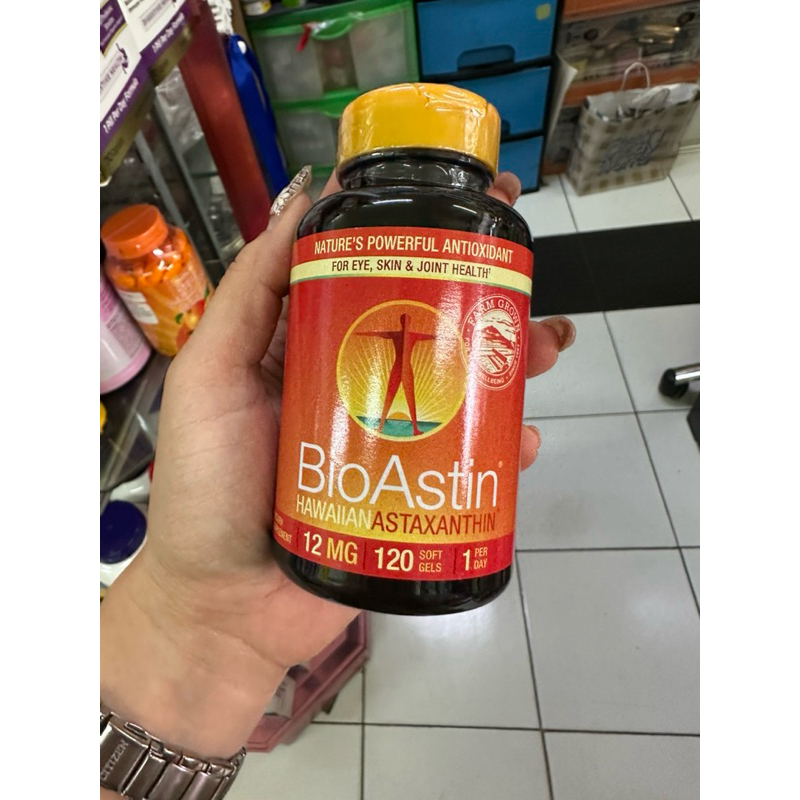 BioAstin Hawaiian Astaxanthin 12mg 120 soft gels