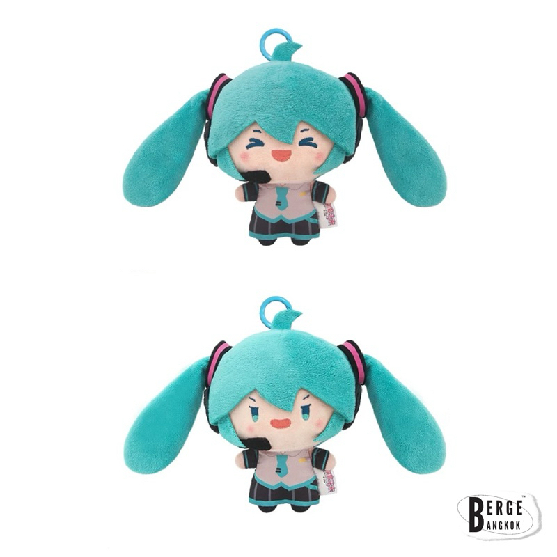 (ใช้โค้ดแฟชั่นได้ ) พวงกุญแจตุ๊กตามิคุ , Hatsune Miku Keychain ลิขสิทธิ์แท้100% จากเรื่อง vocaloid